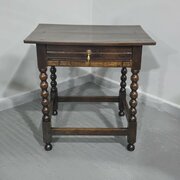 Fine C17th Oak Side Table
