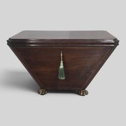  Inlaid Mahogany Wine Cooler By Edwards And Robert