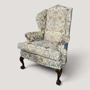 Large Superb Wing Armchair
