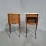 Pair French Bedside Lamp Tables