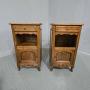 Pair French Bedside Lamp Tables