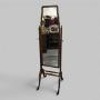 Queen Anne  Walnut Cheval Mirror