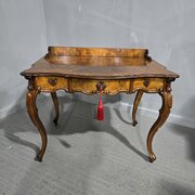 Superb Burr Walnut Dressing Side Table
