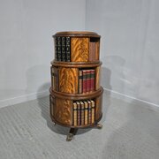 Superb Mahogany Revolving Bookcase