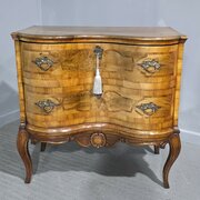 Superb Walnut Commode Chest Of Drawers