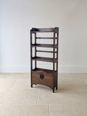 Antique Arts & Crafts Oak Bookcase C.1920