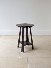 Antique Arts & Crafts Oak Occasional Table C.1900