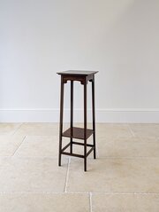 Antique Edwardian Mahogany Plant Stand C.1910