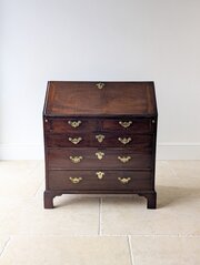 Antique George III Mahogany Bureau C.1770
