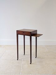 Antique Scottish Regency Satin Birch Table C.1810