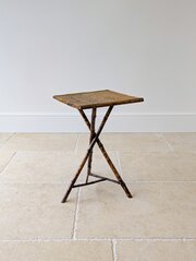Antique Victorian Bamboo Occasional Table C.1890