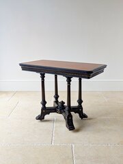 Antique Victorian Mahogany Card Table C.1880