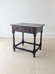Antique William & Mary Oak Side Table C.1690