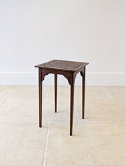 Edwardian Carved Oak Occasional Table C.1905