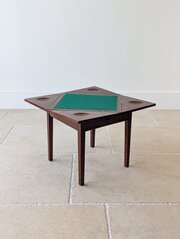 Edwardian Mahogany Diminutive Envelope Card Table