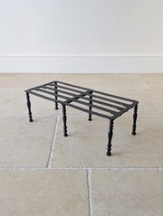 Georgian Country-House Wrought Iron Hearth Footman
