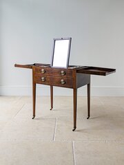 Georgian Mahogany Folding Dressing Table C.1790