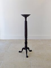 Victorian Chippendale Revival Mahogany Torchère