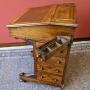 Davenport writing desk  Walnut davenport