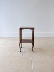Victorian Mahogany Two-Tier Occasional Table