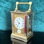 DROCOURT Striking/alarm clock circa 1880