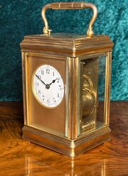 Fine Quality Repeating Carriage Clock, Circa 1900