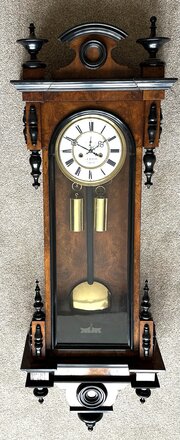 8 Day Chiming Regulator Clock Circa 1880