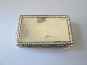 Silver Georgian Snuff Box