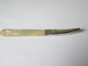 Victorian Silver Letter Opener