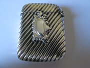 Victorian Silver Vesta Case   Birmingham 1894