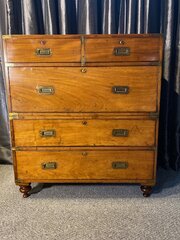 Mahogany Campaign Chest