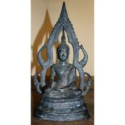 Cast Bronze Thai Buddha Statue