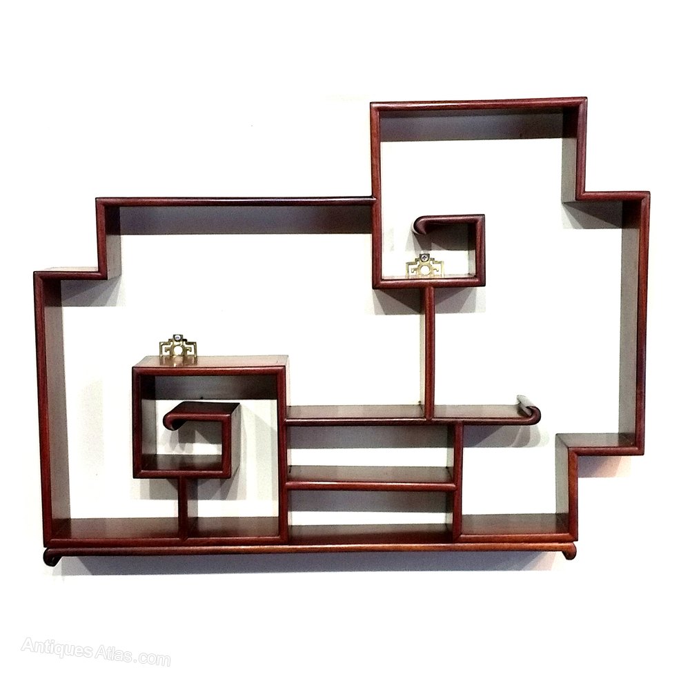 Antiques Atlas Chinese Hardwood Wall Shelf