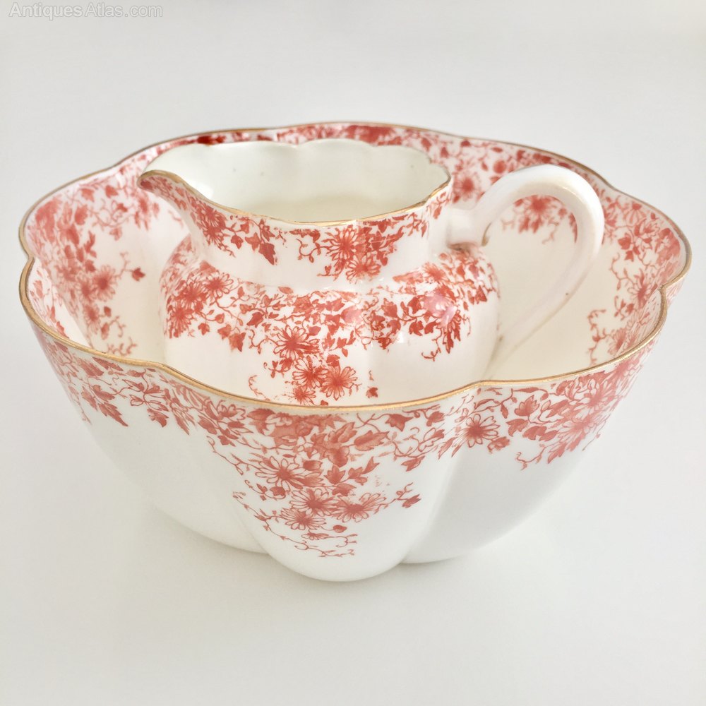 Antiques Atlas Victorian Tea Set For Three, Wileman 1895