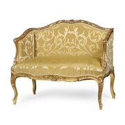 A Louise XV Giltwood Canape 