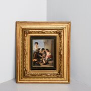 A Very Fine Berlin Or KPM Porcelain Framed Plaque
