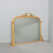 Edinburgh Made Gilded Overmantel Mirror