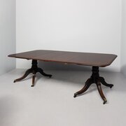 George IV Mahogany Dining Table With 2 Extra Leaves