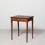 Neat-sized, George III Mahogany Side Table