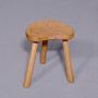 Oak Robert Thompson Mouseman low milking stool