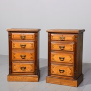 Pair Of Late 19th-century Neat-size Bedsides