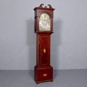 Quality Inlaid Georgian Grandfather Clock