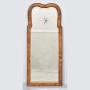 Queen Anne Style Walnut Wall Mirror.
