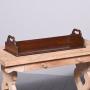 Rare Large Georgian Mahogany Book Tray