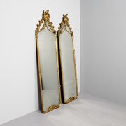 Rare Pair Of Original 19th-century, Pier Mirrors
