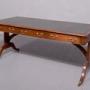 Regency-Style Mahogany Partners Writing Table