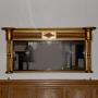 Regency Giltwood Triptych Overmantel Mirror