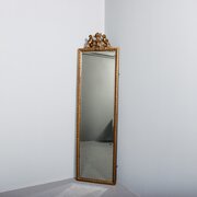 Tall Narrow Gilded Pier Mirror