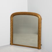 Victorian Gilded Wall Or Overmantle Mirror