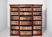 Victorian Mahogany, 3-section Breakfront Bookcase